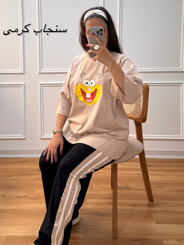 ست تیشرت شلوار انیمیشن
